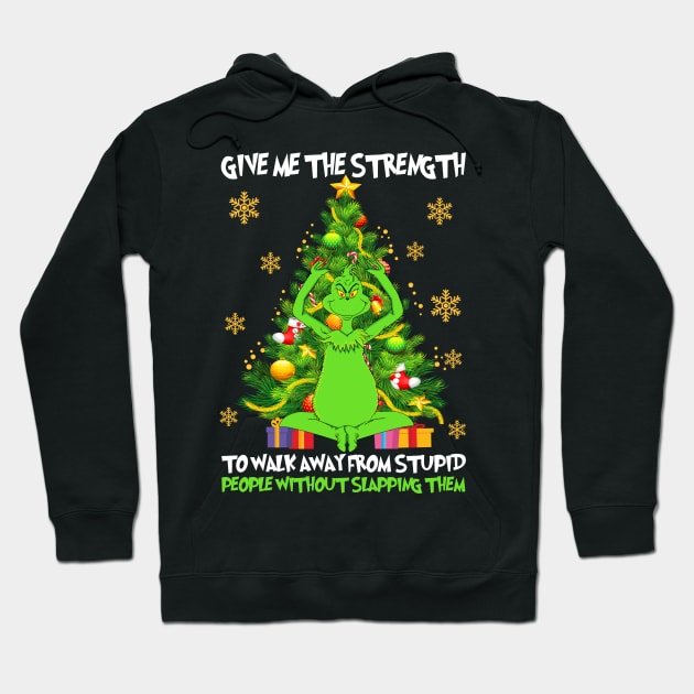 Funny Grinch Christmas Grinch Funny Gift Grinchmas Grinch Lovers Hoodie by Archer Expressionism Style